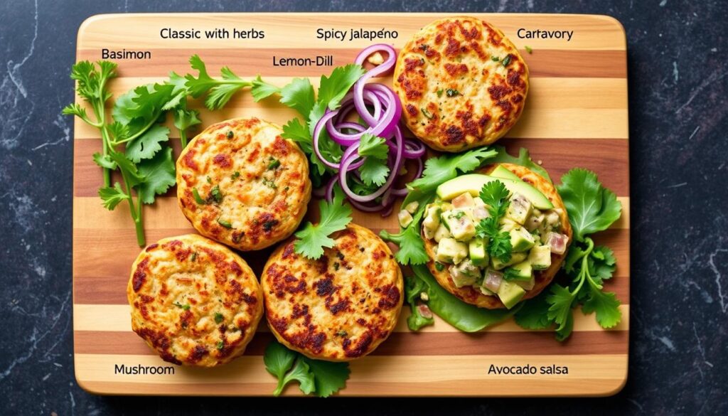salmon patty variations salmon patty variations