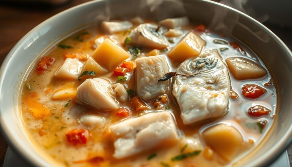 Swai fish stew Swai fish stew