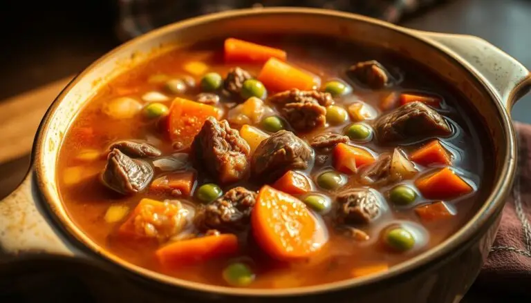 beef vegetable soup recipe